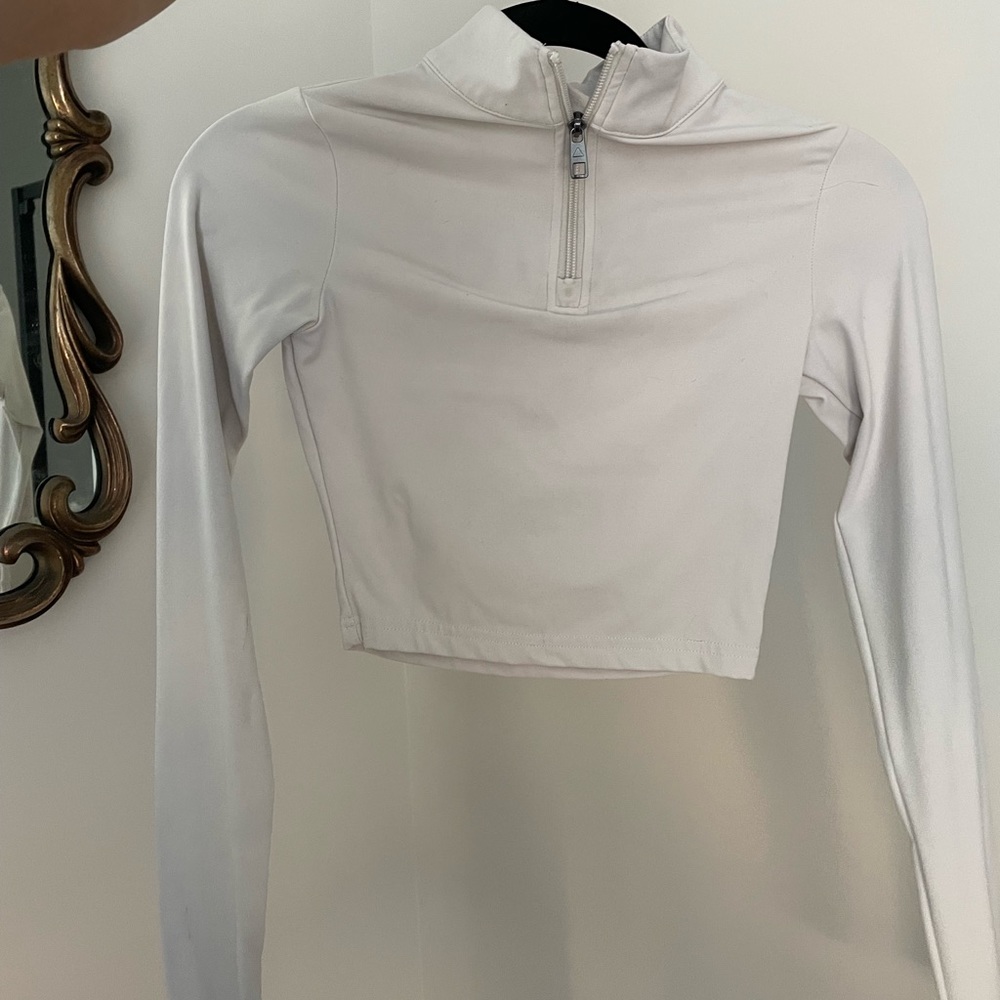BALANCE ATHLETICA grey quarter zip